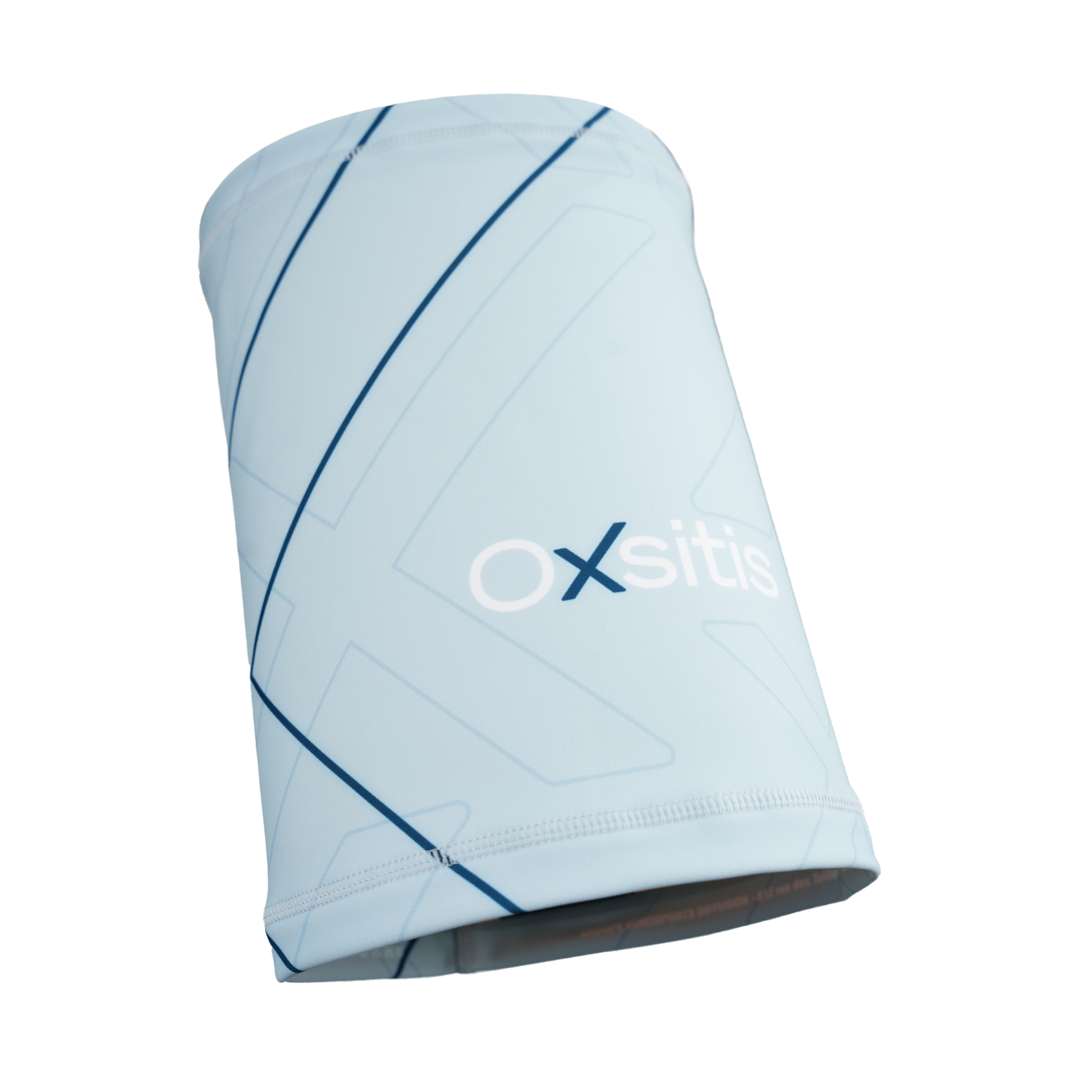 tour de cou bleu clair