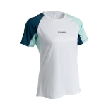 X-Train Shirt- Blanc/Light blue W