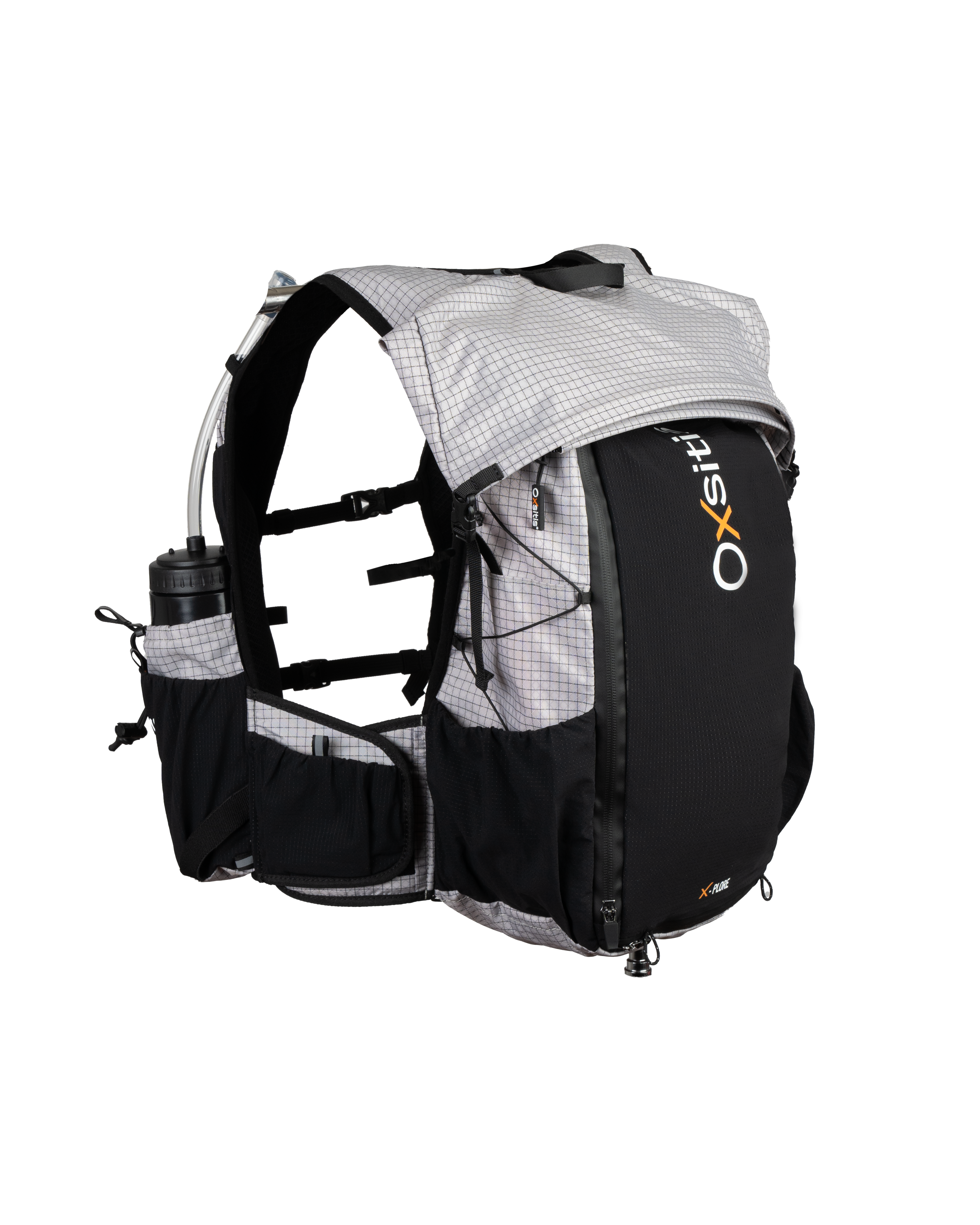XPLORE-GRIS-3_4-DOS Sac d'hydratation X-PLORE 28