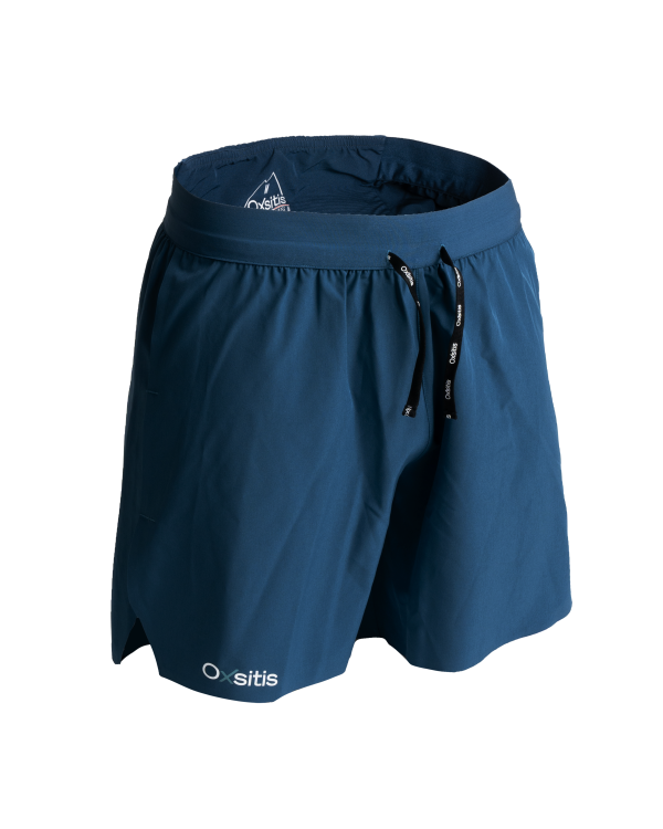 x train short bleu marine