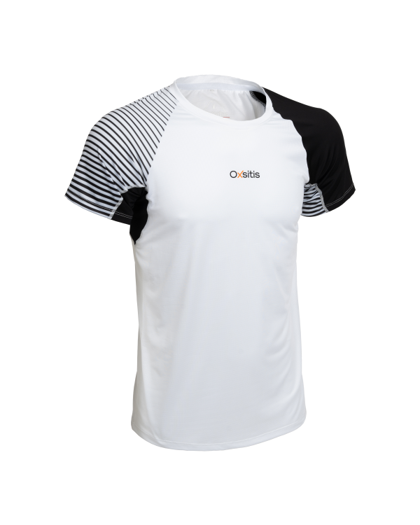 x train shirt blanc noir