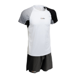 Bundle - T-shirt + short blanc/noir