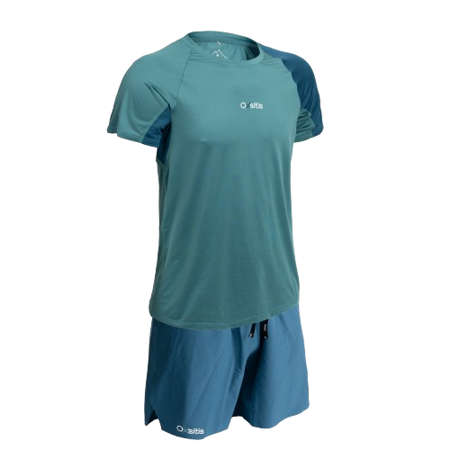 bundle t-shirt short bleu corsaire