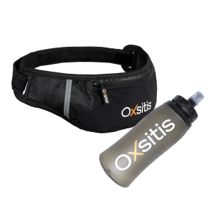 Bundle gravity runbelt noir orange + flask