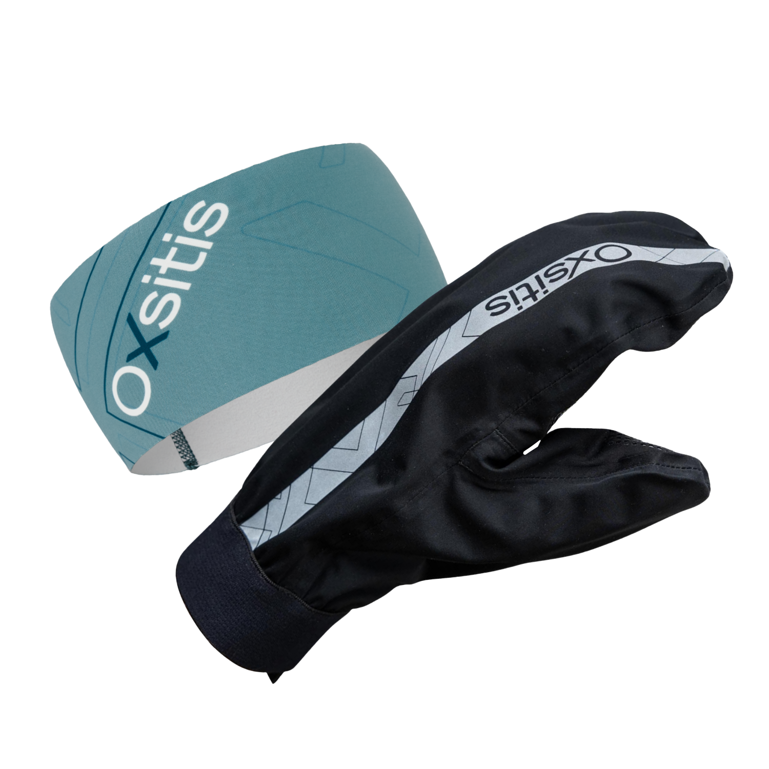 Bandeau vert + moufles stratus