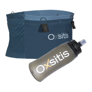 Pack hydratation, flask 500 ml et slimbelt spectre cloud blue