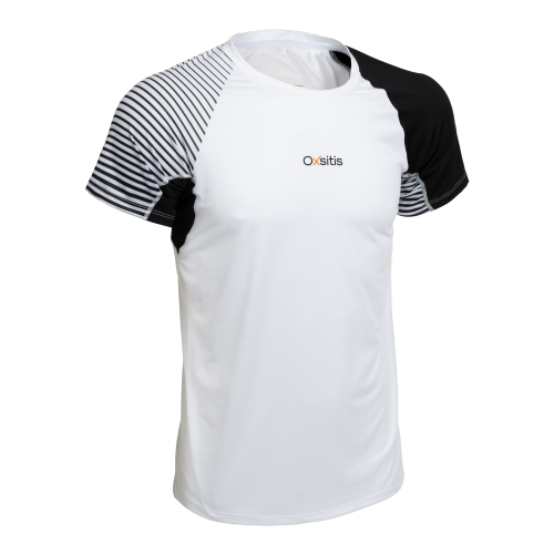 X-train shirt blanc noir